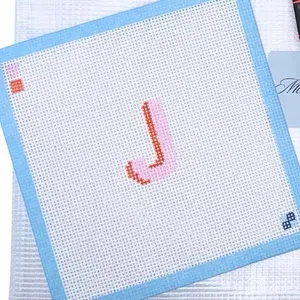 Needlepoint Canvas - Shadow Letter