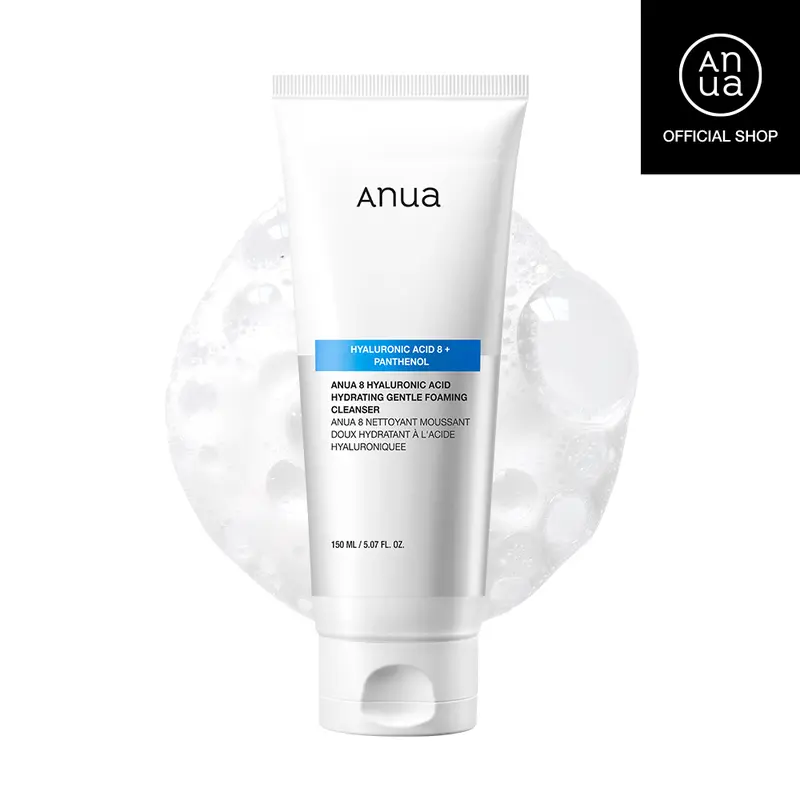 [Anua] Hydrating Gentle Foaming Cleanser (150ml/5.07fl oz.) | korean skincare, daily facial cleanser, hydrate, moisturizing