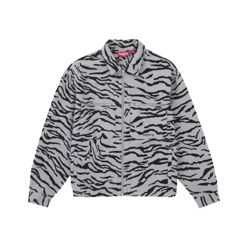 Supreme Men's Moleskin Work Jacket (SS25) Zebra, from StockX