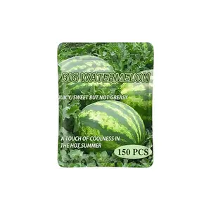 150 Giant Watermelon Seeds, Lazy Man's Watermelon, for Planting Heirloom and Non GMO , Seeded Watermelon, Nutritious, Can be Replanted Every Year, Easy to Grow