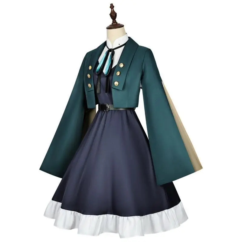 Game Honkai：Star Rail Firefly Cosplay Costume JK Uniform Coat Dress Suit for Women Halloween Carnival Party Roleplay Outfits