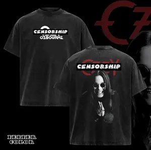 Vintage Ozzy Osbourne Rock and Roll T-Shirt Tee, metal band shirt, rock tour t-shirt, alternative band merch, trending t-shirt, 90s graphic tee, vintage graphic tee, grunge aesthetic shirt, classic rock merch