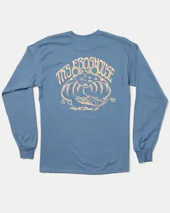 Long Sleeve Skeleton Frog Tee