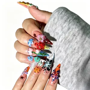 Echo Nails In-House Collection  100% Handcrafted 3D Press-On Nails | Reusable, Long-Lasting, Salon-Quality