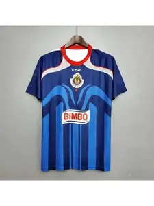 Fashion Chivas Guadalajara Retro Jersey Summer Men's Women's Quick-Dry Breathable T-shirt Training Wear Y2k Beachwear Surfing