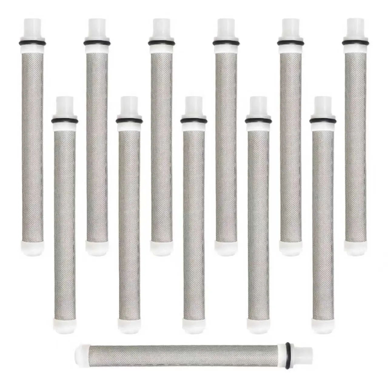 12 Pack Airless Spray Gun Filter 60 Mesh Paint Filtration Replacement ...
