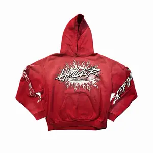 Hellstar Records Remix Hoodie Red XL (TTS)