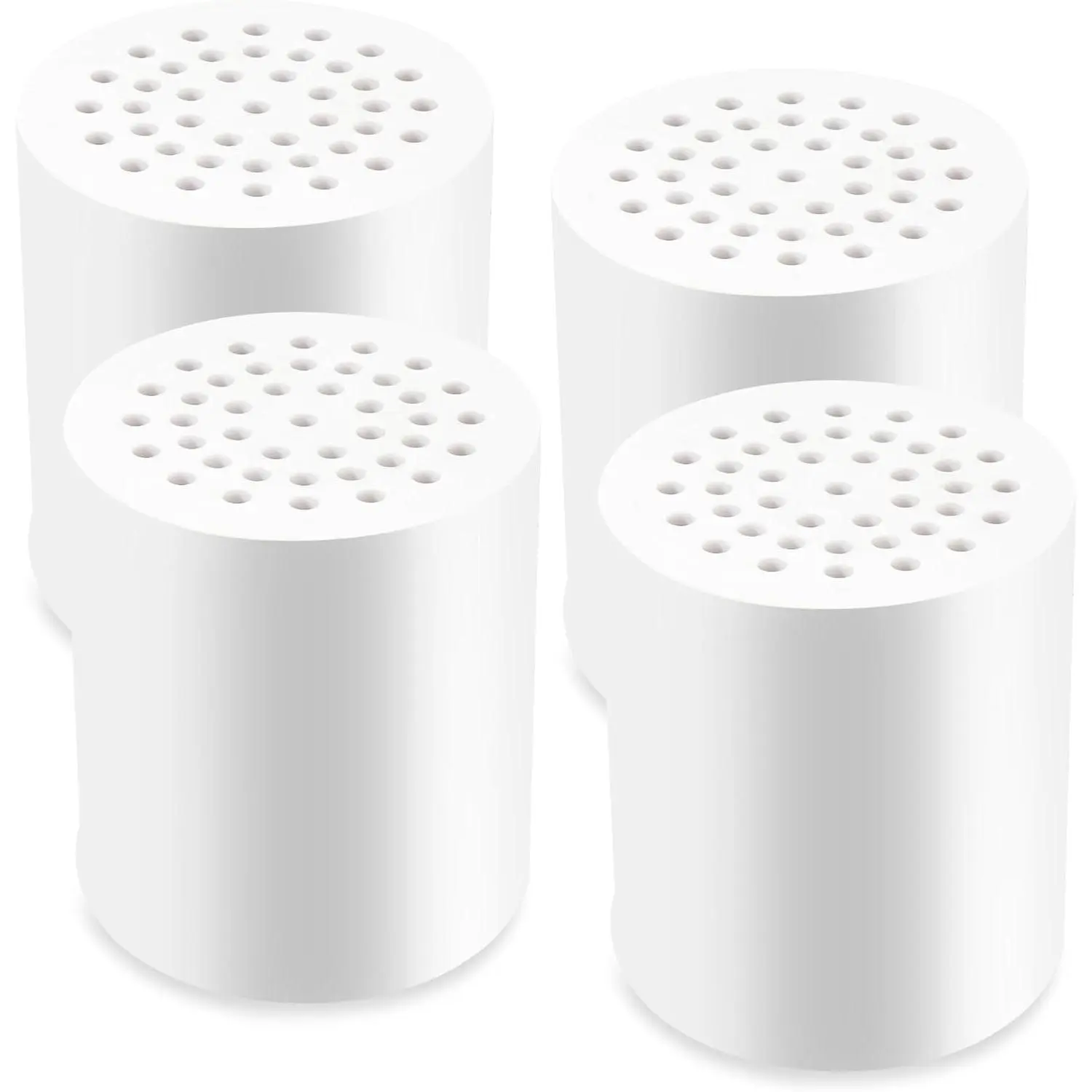 4 Pack 20 Stage Shower  Filter, Shower Filter Replacement  for Hard Water, Universally Compatible With Any Similar Design, High Output, Clean and Softener Water