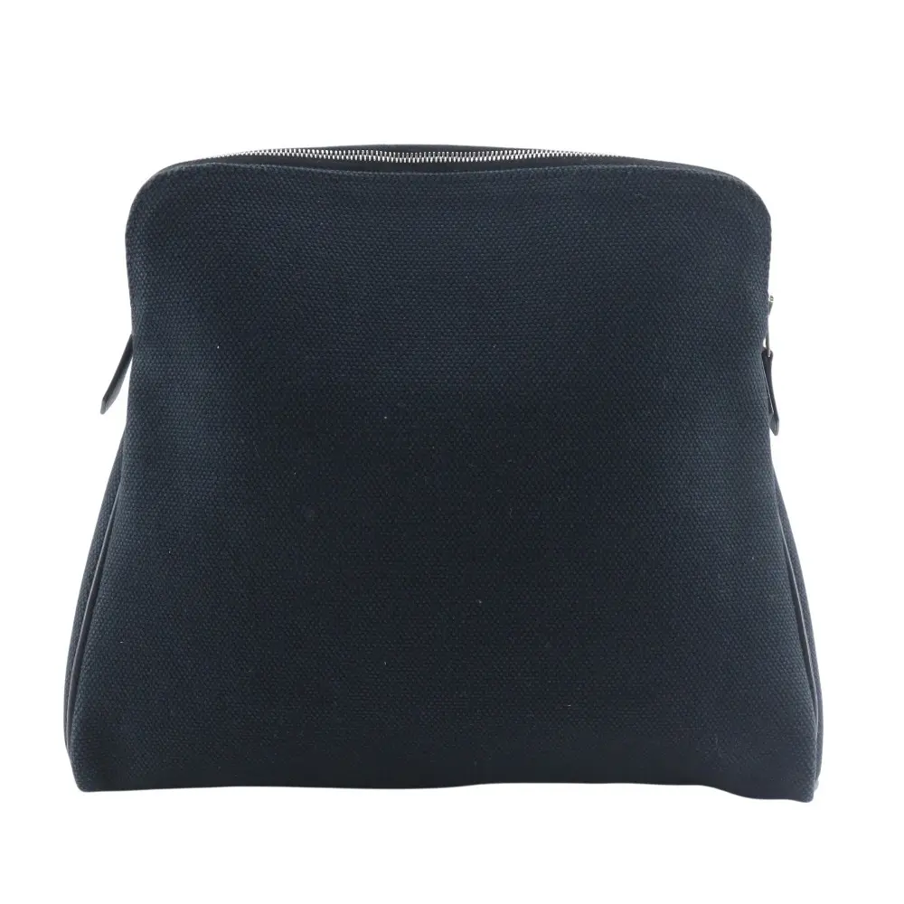 Pre-owned HERMÈS Canvas Small Leather Goods Hermes Evelyne Pouch