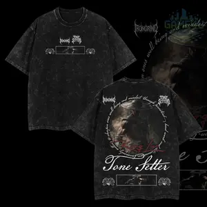 GameLife4U Retro Mortal Kombat Kung Lao T-Shirt 100% Premium Cotton Oversized Washed Classic Fit Menswear Top Casual Graphic Soft Clothes Apparel