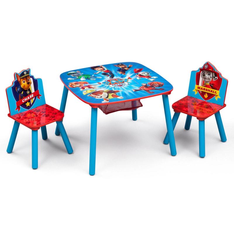 PAW Patrol Table & Chair Set with Storage