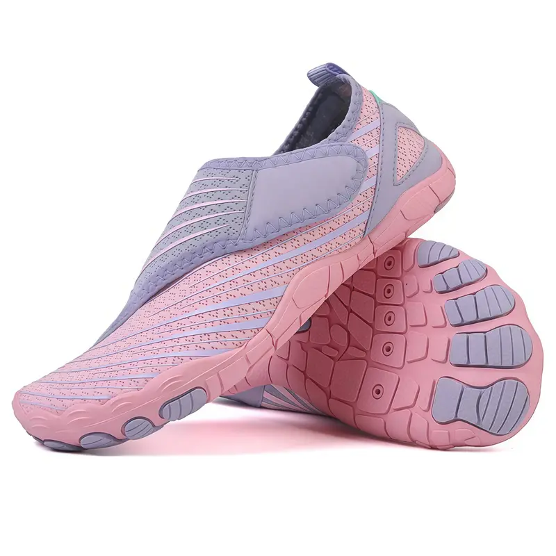 Unisex Adult Barefoot Minimalist Water Shoes - Anti Slip EVA Beach Shoes, Casual Fashion Watershoes, EVA Upper, Breathable Mesh, Rubber Sole, Quick-Dry, Tile/Wood Grip, All Seasons for Beach Hiking, Daily Errands