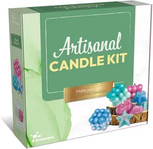 Science4you Artisanal Candle Making Kit for Adults - Make Your Own Candles with Craft Kit, Make 3 Different Scented Candles, Craft Kits for Adults, Craft Gifts for Women & Mans