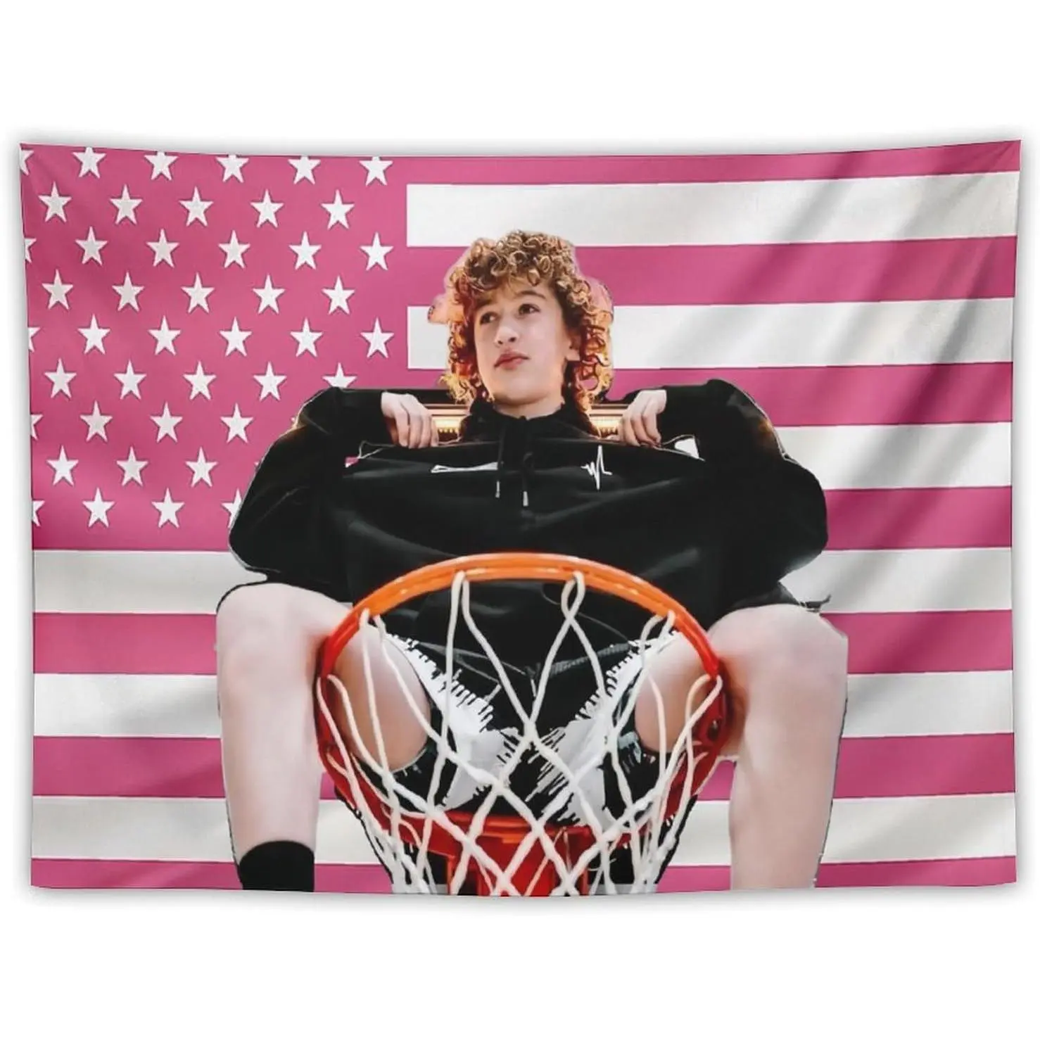 Nelson American Stars Neumann Decorative Tapestry - Indoor Wall Hanging for College Dorms, Bedrooms, Home Decor Gift