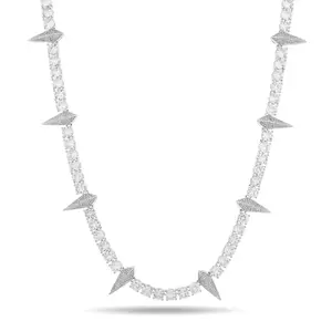 Rockstar Crown Spike Tennis Chain
