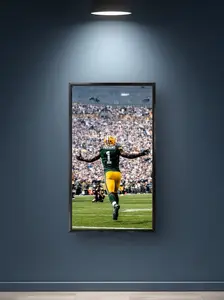 Micah Parsons Poster Print, Green Bay Packers, Canvas Wrap, Wall Art Print, Kids Decor, Man Cave Gift, Sports Art NFL Football Player Poster