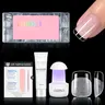 Aillsa StayBond Press On Nail Sets – Alcohol-Free Nail Care DIY Manicure Kit with Gel Glue, UV LED Lamp, Strong Hold, Salon Finish, Long-Lasting Plain & Glam Home Use Set (DealsForYouDays, TikTokShopBackToSchool, SohoChic)