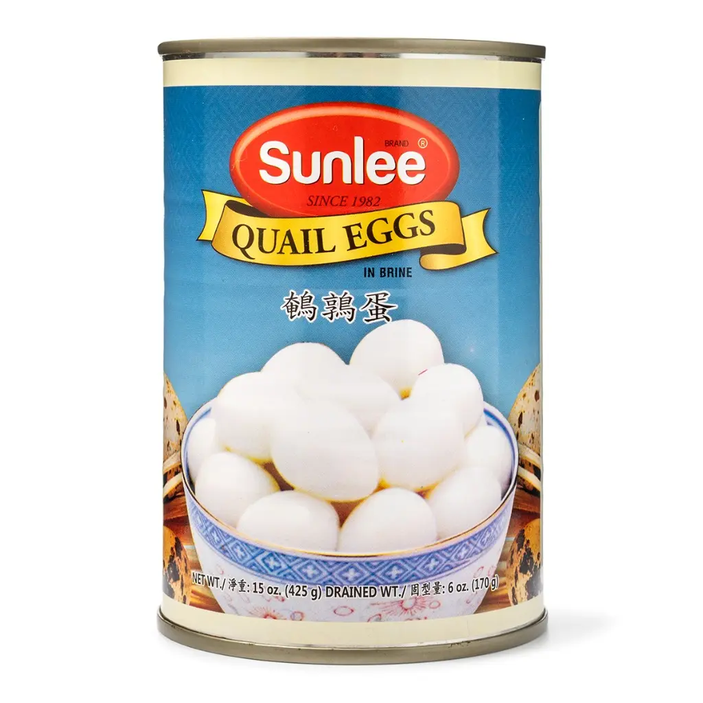Sunlee Quail Egg in Brine 15 oz
