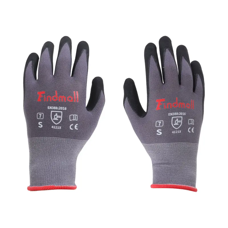 fathersdaygift Findmall Seamless Knit Multi Purpose Work Gloves, 3/6/12 Pairs for Warehousing, Construction Sites - Protective Gloves for Men & Women (Suitable for Horticultural Planting), Multi Purpose Glove