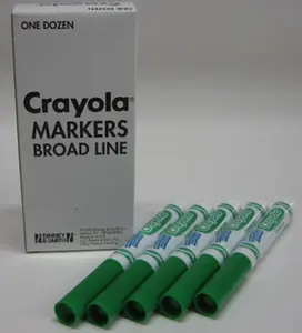Crayola 780038 Red Cone Tip Washable Markers- 1 Dozen