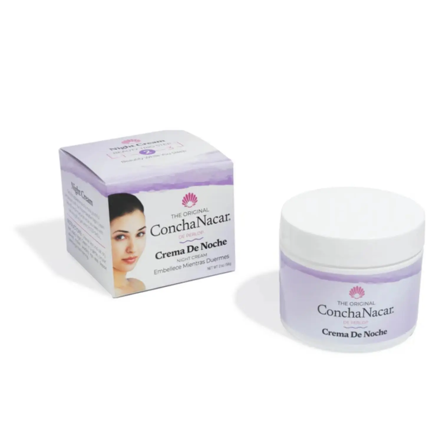 Concha Nacar Crema De Noche No.2, Night Cream 2 oz