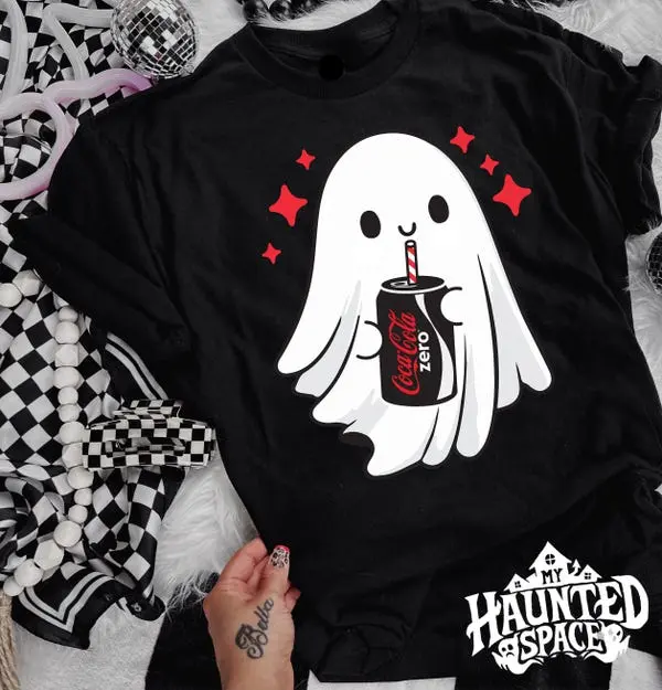Coke Zero Ghost Shirt, I Need A Coke Zero, Ghost, Coke Zero Sweatshirt, Custom Coke Shirt, Funny Coke Shirt, Coke Zero Lover Gift