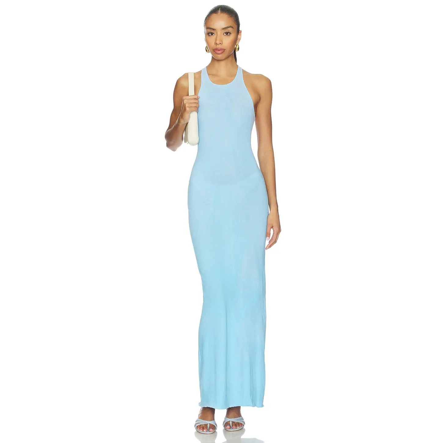 COTTON CITIZEN Marbella Maxi Dress in Sky Blue - TikTok Shop