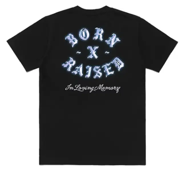 BXR BORN X RAISED TEE -RANDOM STYLE /COLOR