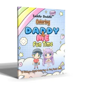 Toddle Doddle Coloring - Daddy & Me Fun Time: A Father-Child Coloring and Fun Facts Book