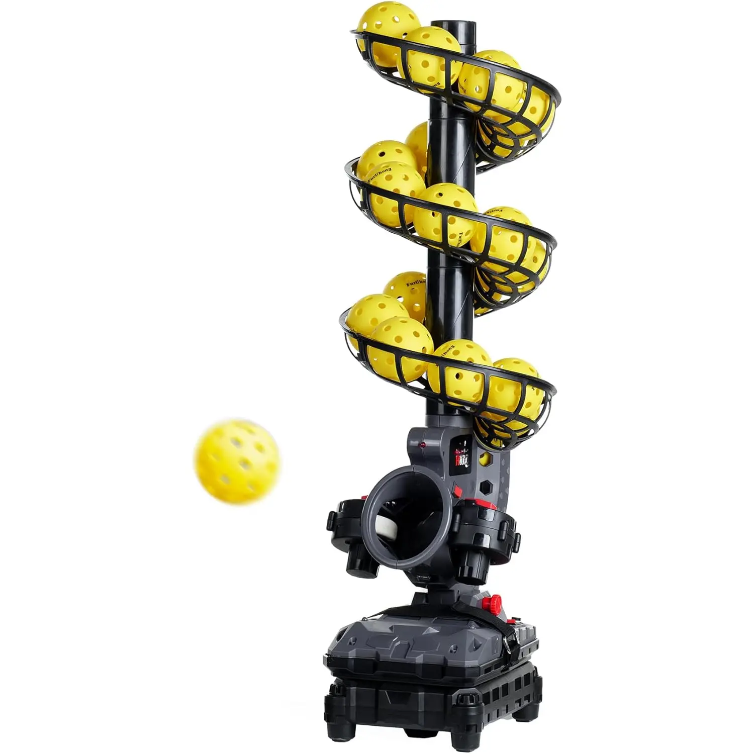 3802PBH Pickleball Machine, Adjustable Speed & Angles, Pickleball Launcher with Auto Swing Base,  by Power //AC Power, for All-Level