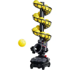 3802PBH Pickleball Machine, Adjustable Speed & Angles, Pickleball Launcher with Auto Swing Base,  by Power //AC Power, for All-Level