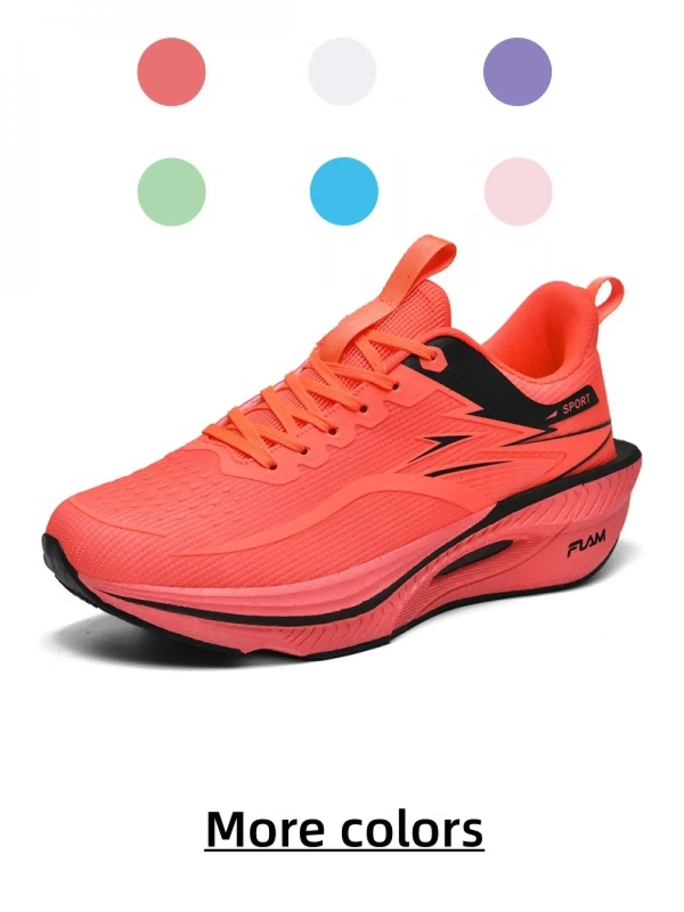 Unisex Lightweight Anti-Slip Running Shoes | Mesh Breathable Printed Upper + Non-slip Pattern Outsole | Ideal for Beginner Daily Recovery Running | Sporty Sneaker | Fitness Running Shoes | Breathable Running Sneakers | Athletic Running Shoes