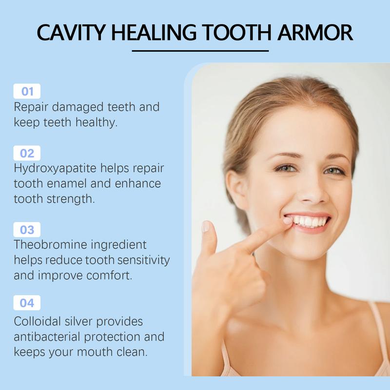 Fluoride-Free Hydroxyapatite Tooth Armor Drops | Enamel Repair, Whitening & Fresh Breath | Gentle Oral Care for Sensitive Teeth Fluoride-Free Hydroxyapatite Tooth Armor Drops | Enamel Repair, Whitening & Fresh Breath | Gentle Oral Care for Sensitive Teeth