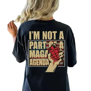 Don't Wanna Be An American Idiot, I'm Not A Part Of A Maga Agenda Shirt, Political Shirt, Anti Maga, Hoodie and Sweatshirt for autumn and winter