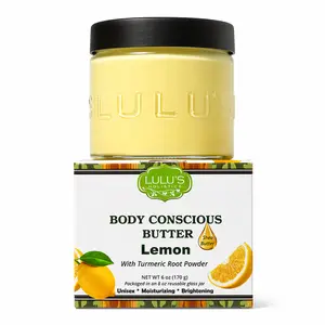 Lemon Turmeric Body Conscious Butter for Even Skin Tone and Radiance Body Care Coconut