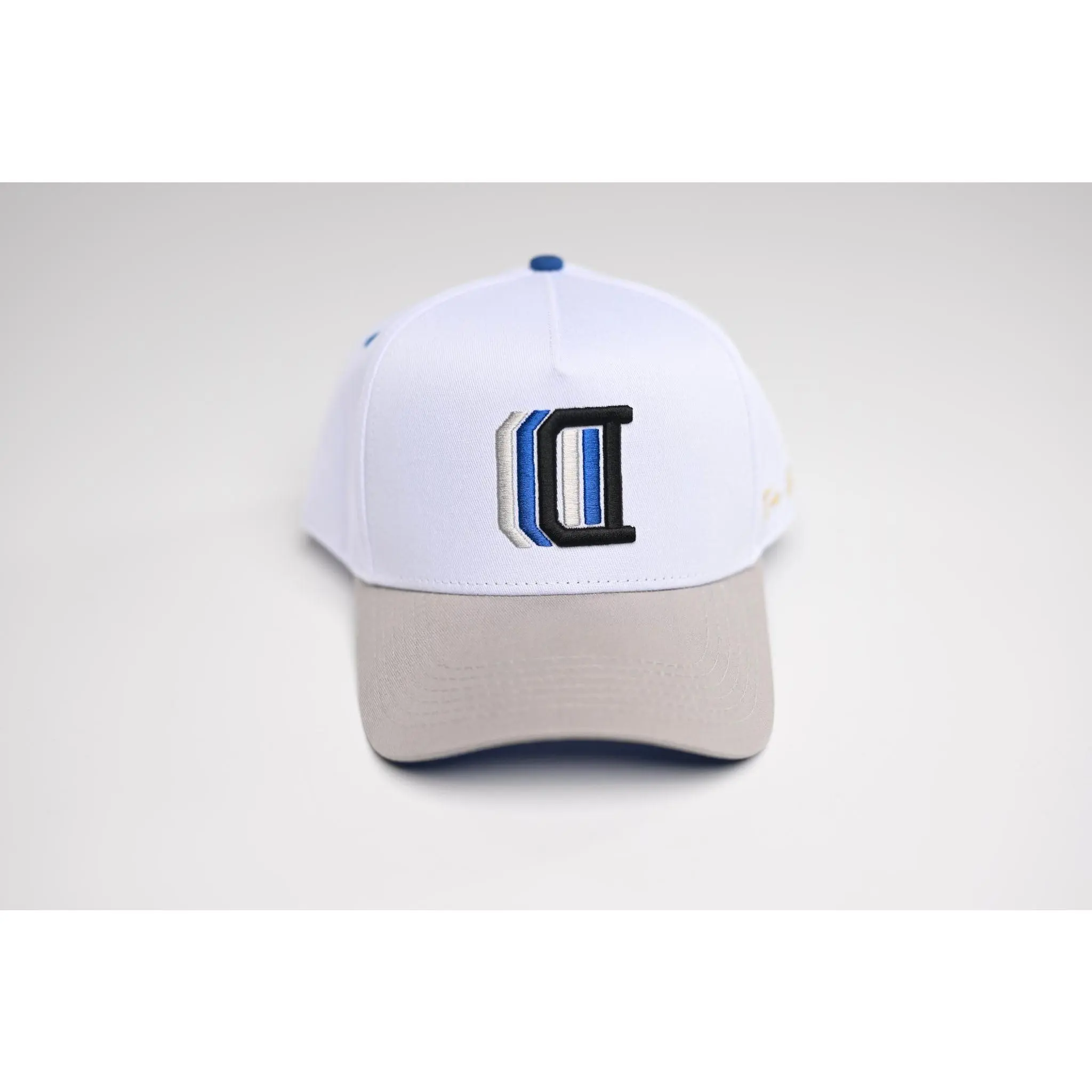 Inline D snapback - WHT / RYL
