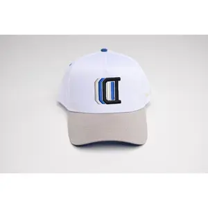 Inline D snapback - WHT / RYL Inline D snapback - WHT / RYL