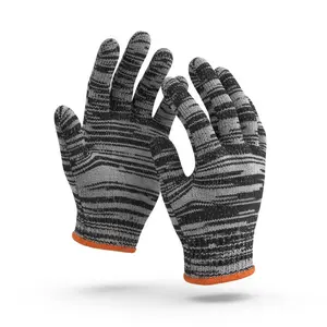 Multi-Purpose Cotton Blend Knit Gloves, Breathable Safety Gloves for DIY, Cleaning, and General Work (1 Pair)