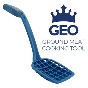 GEO Ground Meat Cooking Tool - High Quality, Purpose Built, Multi-functional Kitchen Cooking Utensil Used to Make Ground Beef Easier & Faster