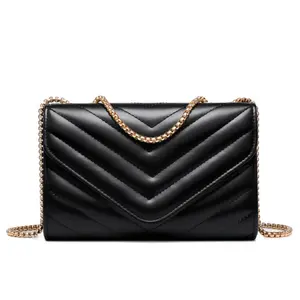 Women's Small Quilted fashion adjustable Crossbody Bags Stylish Designer Evening shoulder bags Clutch affordable Purses with Chain Shoulder Strap