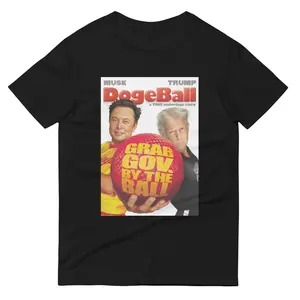 Dogeball Musk & Trump "a TRUE underdoge story" Unisex Tee