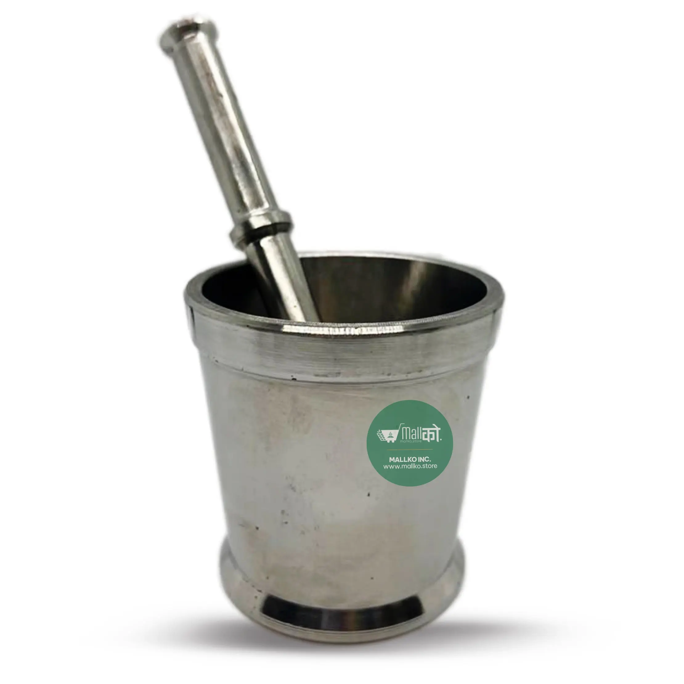 Mortar and pestle set- Metal Mortar and pestle set- Metal