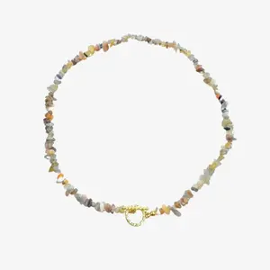 Aurora Agate Necklace