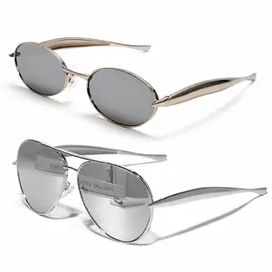 Retro Metal Pilot Sunglass Aviators, Unisex Full-Rim PC Frames, UV Blocking Lenses, Thin-Frame Street Style Trendy Vintage Sunglasses for Daily Wear & Outdoor Use,summeroutfits,vacationoutfits,beachoutfits
