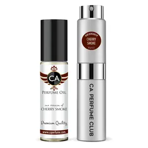 825- Cherry Smoke Duo Set  Fragrance Oil and Perfume Spray Bundle