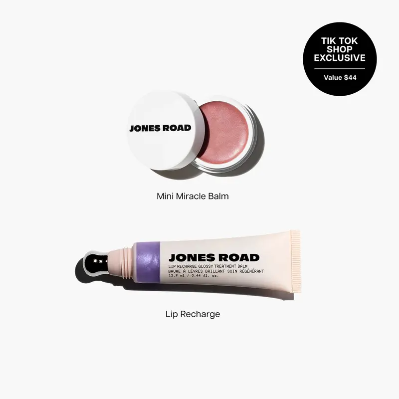 Hydrating Mini Cheek and Lip Duo: Mini Miracle Balm & Lip Recharge