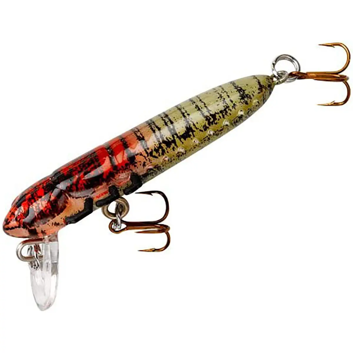 Rebel Hellgrammite Fishing Lure - 3/32 oz, 1.75" Length, Small Size, Bass Fishing Lures, Natural Appearance, Mature Design, Casting Lure