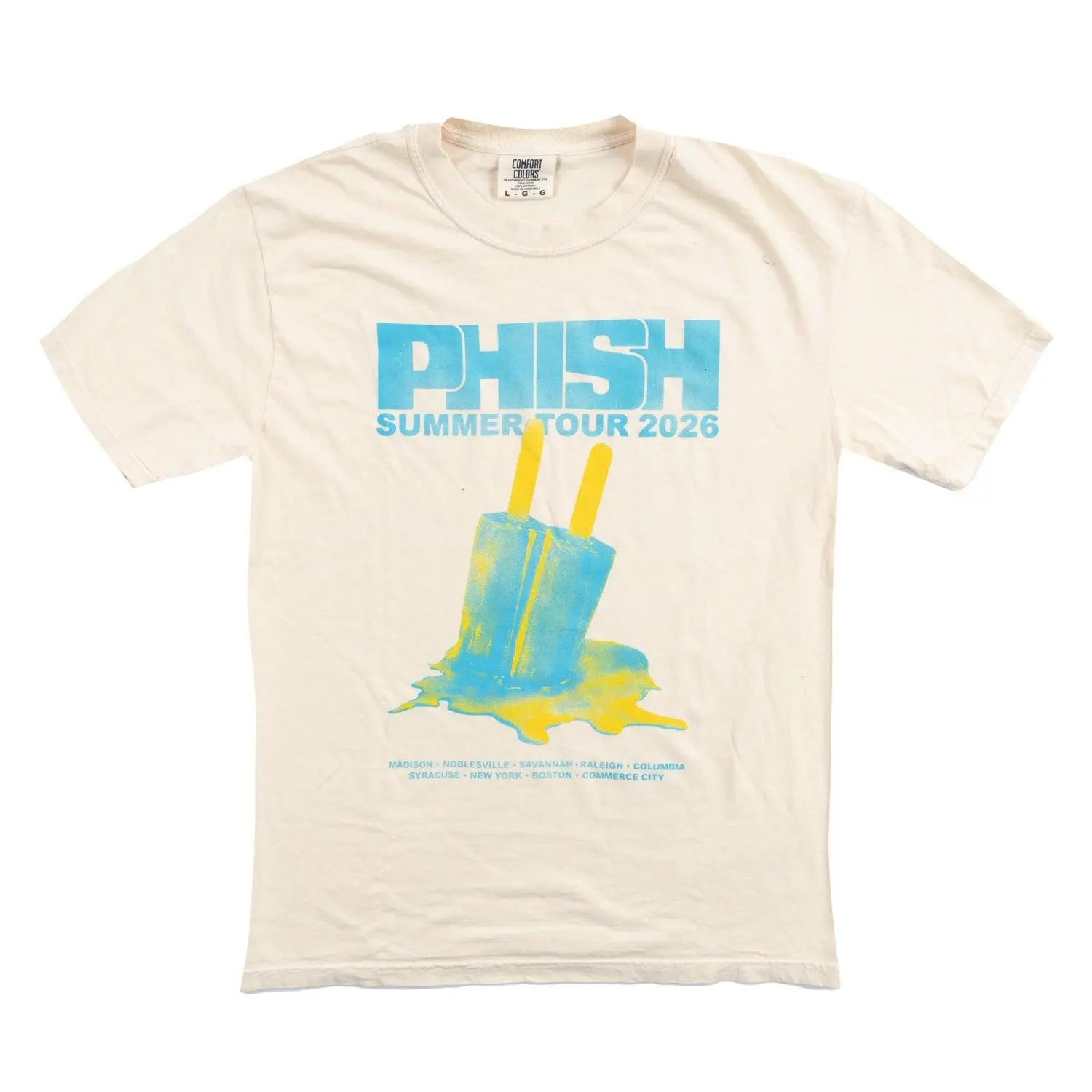 Phish Vintage Concert Graphic T-Shirt, Jam Rock Band Tee, Live Music Fan Apparel, Retro Gift T081133