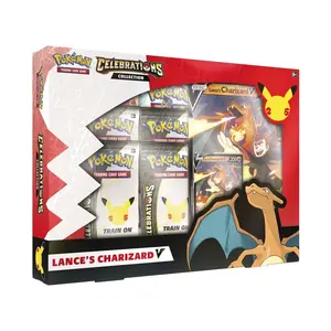 Celebrations Collection [Lance's Charizard V] - Includes 6 Booster Packs (4 Celebrations + 2 SWSH era + 1 Promo)