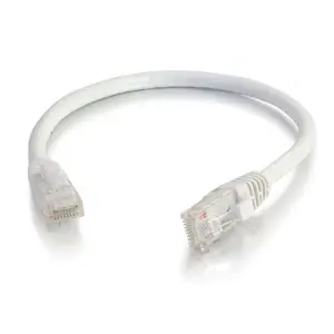 C2G 959 0.5ft (0.15m) Cat6 Snagless Unshielded UTP Ethernet Network Patch Cable - White